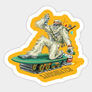 Sandsquatch Sticker